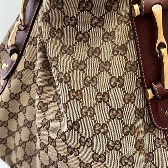 GUCCI Canvas Pelham bag - Large - Picture 15 of 16